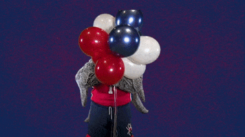 Balloons GIF by Richmond Spiders