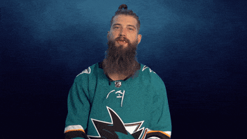 brent burns thumbs up GIF by San Jose Sharks