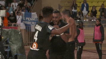 french football friends GIF by Olympique de Marseille