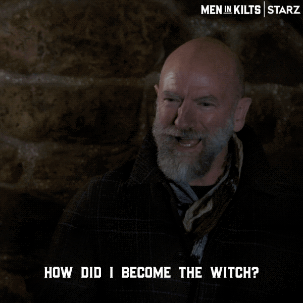Graham Mctavish Witch GIF by Men in Kilts: A Roadtrip with Sam and Graham