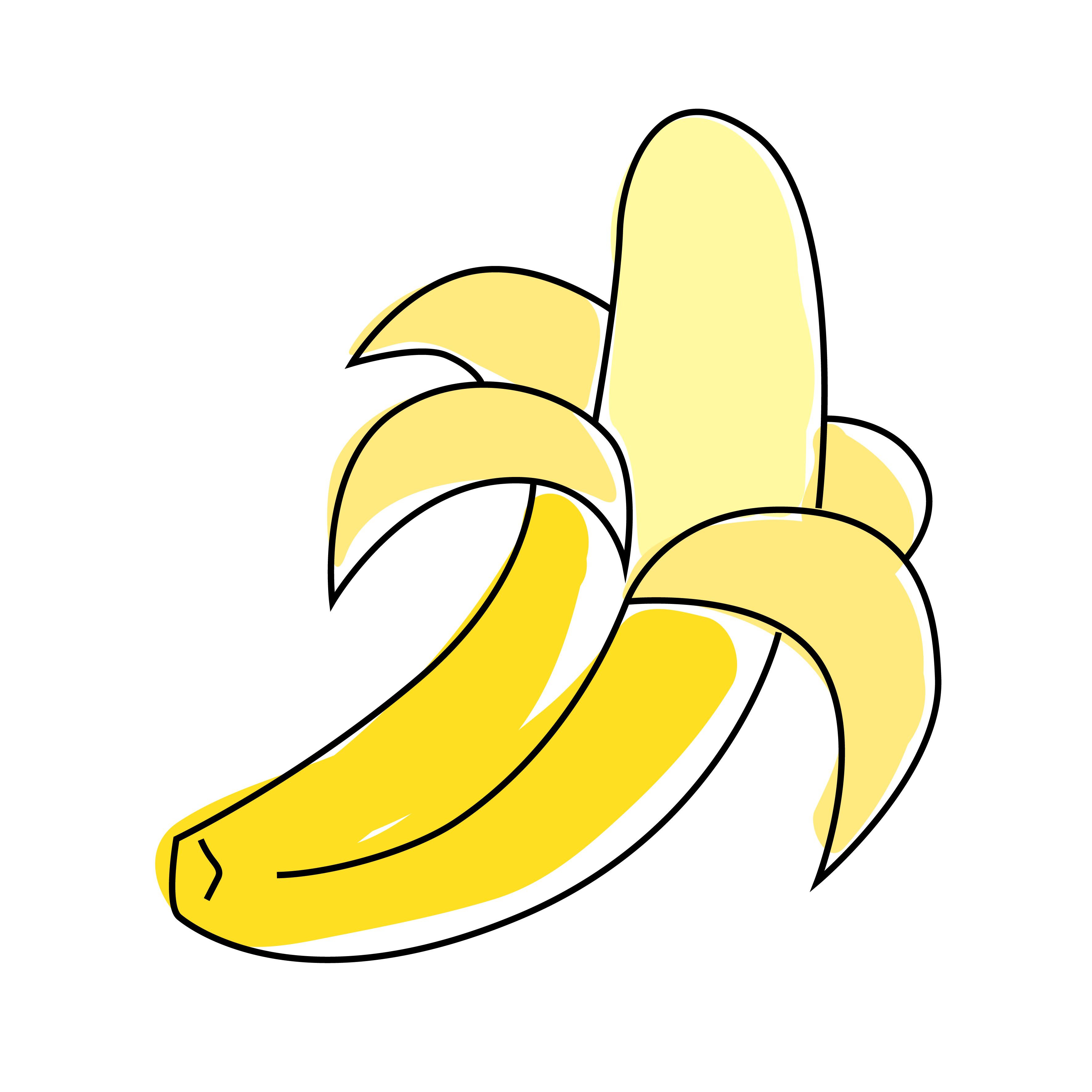Banana Fruit Sticker by nirmarx for iOS & Android | GIPHY