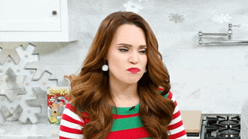 awkward lost for words GIF by Rosanna Pansino