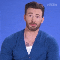 Chris Evans Smiling GIF by BuzzFeed