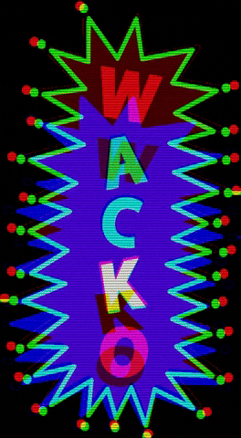 Art Glitch GIF by La Luz de Jesus Gallery