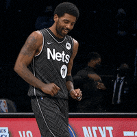 Kyrie Irving Dancing GIF by Brooklyn Nets