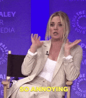 kaley cuoco penny GIF by The Paley Center for Media