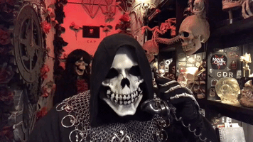 Phone Death GIF by Grim D. Reaper #grmdrpr