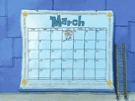march by GIF CALENDAR