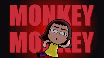 Monkey Achievement Hunter GIF by Rooster Teeth