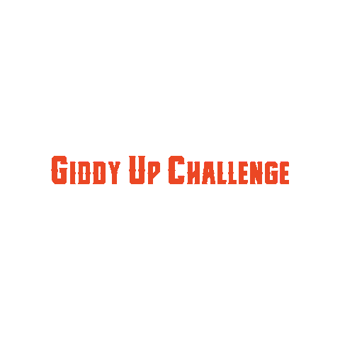 Giddy Up Sticker by Rebecca Rusch