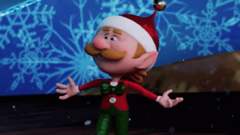 Elf Rapping Gif The Jolliest Elf Antics GIFs on GIPHY - Be Animated