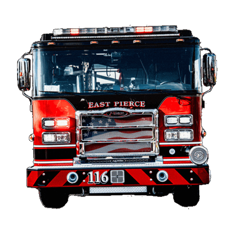 Firefighter Fire Truck Sticker by East Pierce Fire & Rescue