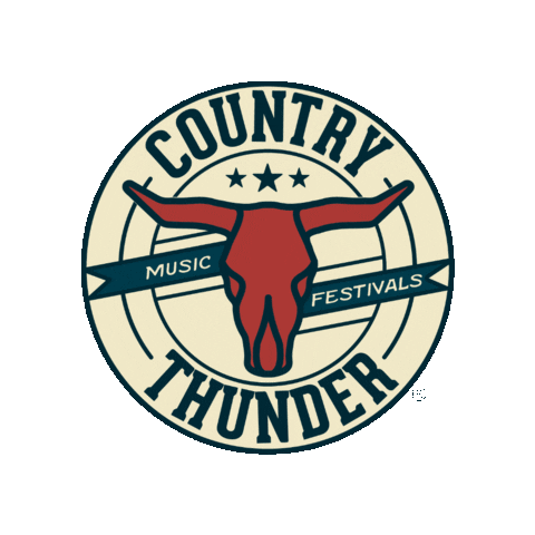 Sticker by Country Thunder