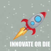 Rocket Innovate GIF by Hackquarters