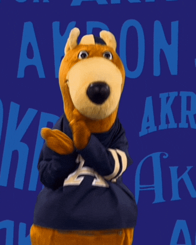 Happy Clapping GIF by The University of Akron