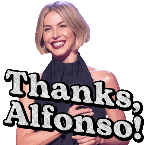 Julianne Hough Thanks Sticker by Dancing with the Stars