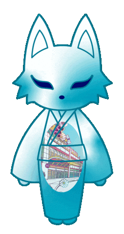 Kitsune Sticker