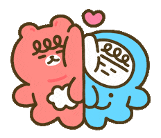 Friends Love Sticker by weiweiboy