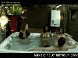 hot tub jacuzzi GIF