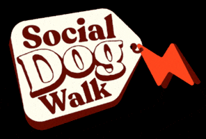Dogs Walk GIF by Just Russel