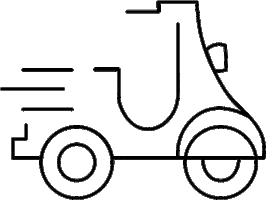 Scooter Takeaway Sticker by PdePa Coffee Bakery