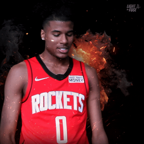 Basketball Shoulders GIF by Houston Rockets