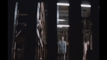 sam peckinpah elevator GIF by Film Society of Lincoln Center