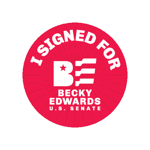 Becky for Utah Sticker