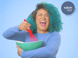 excited dye hair GIF by Salon Line