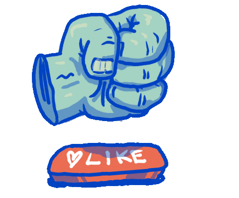 Instagram Click Sticker by Antony Hare for iOS & Android | GIPHY