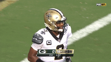 Happy Football GIF by New Orleans Saints