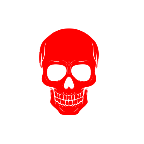 Calavera Sticker by kraneoscpf