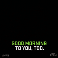 Good Morning Ghost GIF by Call of Duty