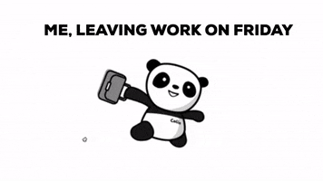 Friday Night Work GIF by The Cheeky Panda