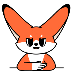 Fox Love Sticker by XPPen