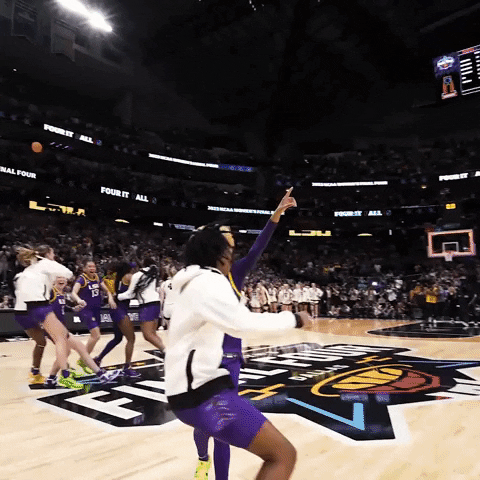 College Basketball Win GIF by LSU Tigers