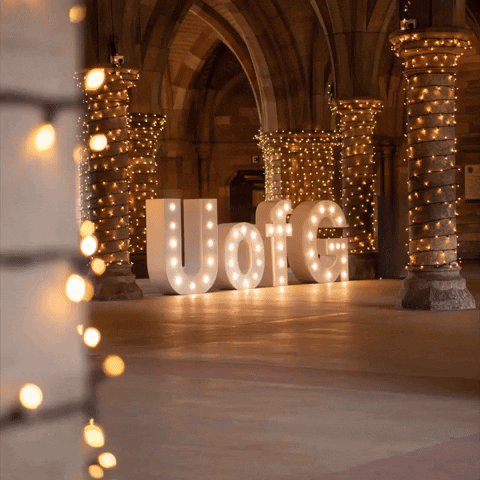 Celebration GIF by University of Glasgow