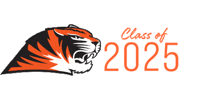 Tigers Sticker by Suffield Academy