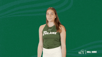 New Orleans Tennis GIF by GreenWave