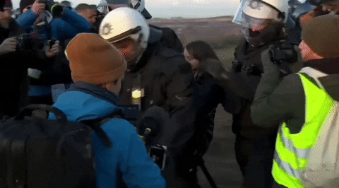 Greta Thunberg Was Detained in Germany This Week. Here's Why. by GIPHY