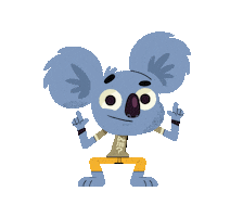 Koala Camping Sticker by Sandaya