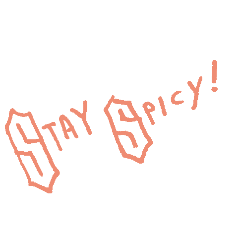 Stay Spicy Sticker by Blank Street