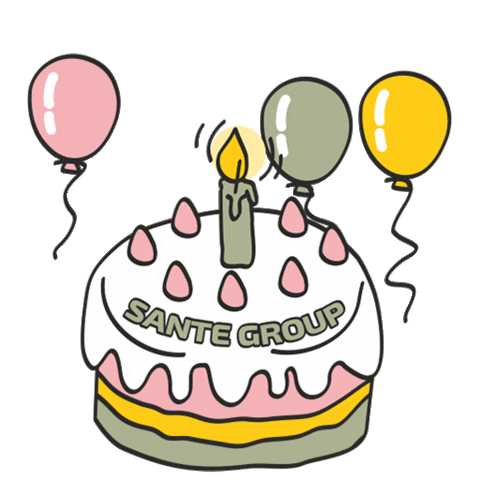 Party Birthday Sticker by Greenovea