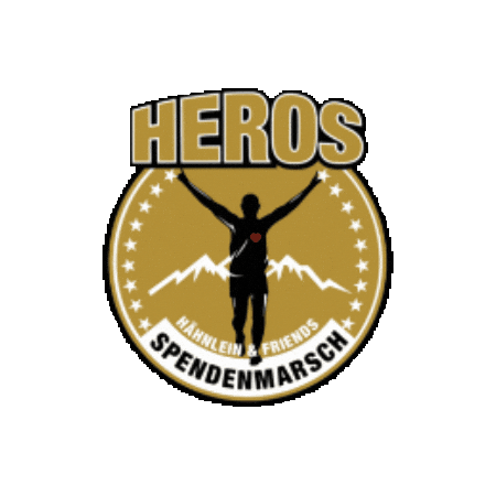 HEROS Spendenmarsch Sticker