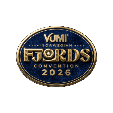 Convention Fjords Sticker by VUMI Group