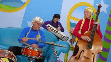 Drumming Live Music GIF by The Wiggles