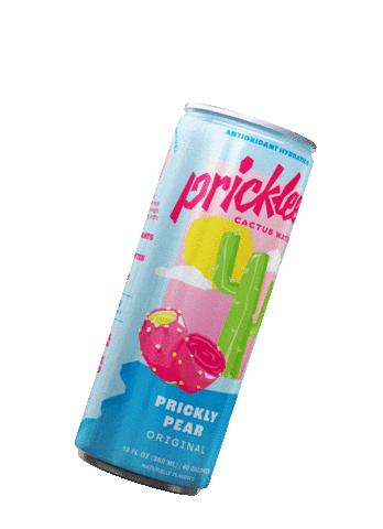 Pricklee Cactus Water Sticker