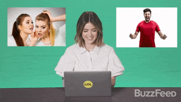 Whispering Lucy Hale GIF by BuzzFeed