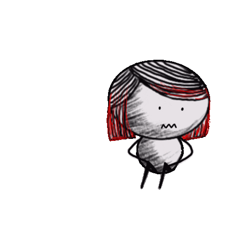 Sad Oh No Sticker