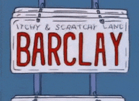 The Simpsons License Plate GIF